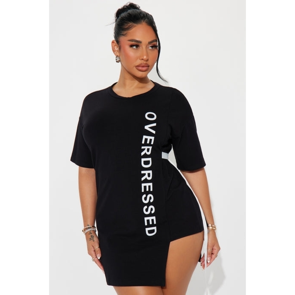 Fashion Nova Overdressed Tunic Top - New Without Tags!